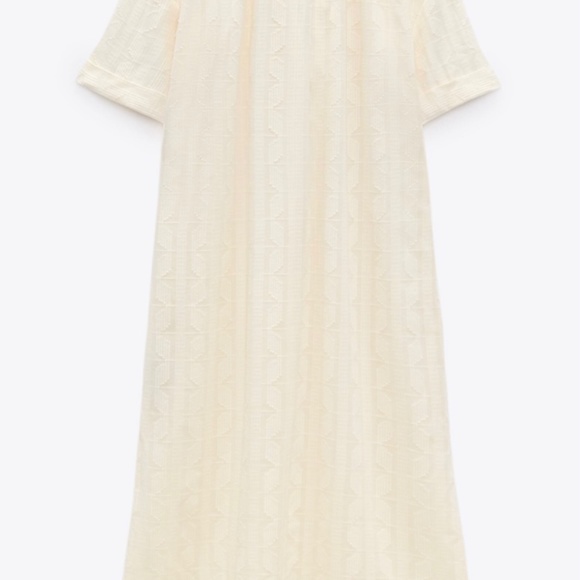 ZARA embroidered tunic style dress - Picture 2 of 8